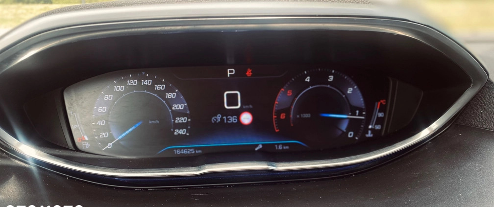 Peugeot 3008 cena 49050 przebieg: 164625, rok produkcji 2019 z Brusy małe 254